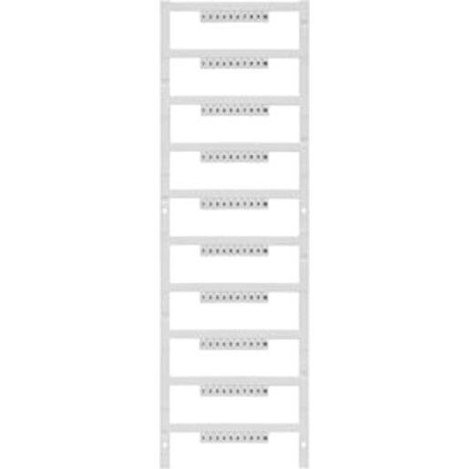 Weidmüller 1755270000 Klemmenmarkierer / Verbindermarkierer 5 x 3,5 mm Polyamid 66 weiß Verpackungseinheit:100ST