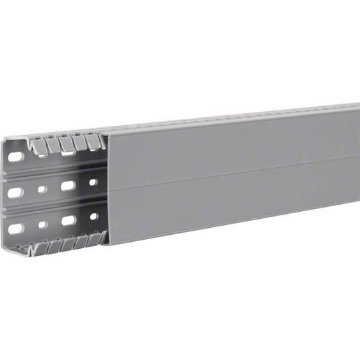 Hager BA740080 Verdrahtungskanal aus PVC BA7 40x80mm steingrau Verpackungseinheit:2M