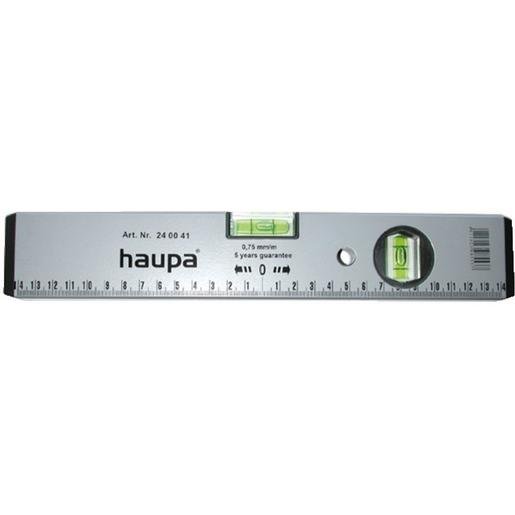 Haupa 240041 Leichtmetallwasserwaage 300 mm Verpackungseinheit:1ST