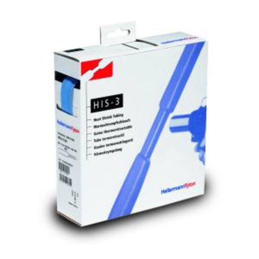 HellermannTyton 308-30906 Warmschrumpfschlauch 3:1 HIS-3-9,0/3,0 PEX blau 5m Verpackungseinheit:1ST