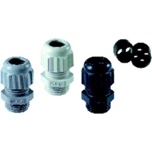 Jacob 50.625PA/SW/2X8 Kabelverschraubung M25x1,5 IP68 sw Verpackungseinheit:1ST