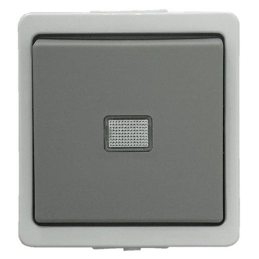 Presto-Vedder 9390 Feuchtraum Taster Schliesser mit Symbol AP Verpackungseinheit:1ST