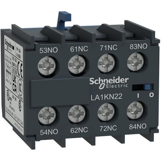 Schneider Electric LA1KN22 Hilfskontaktblock 2S/2Ö LA1-KN22 Verpackungseinheit:1ST