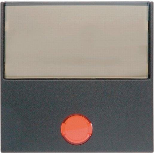 Berker 16961606 Wippe mit 5 beiliegenden Linsen und Beschriftungsfeld B1/B3/B7 Glas Verpackungseinheit:1ST