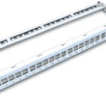 ALVA KSP 24 19 Zoll Keystone Panel leer, 24-Port, grau, für Keystone Jacks  Verpackungseinheit:1ST