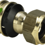 VIEGA 646 448 Viega Raxofix-Anschlussverschraubung mit SC-Contur Siliziumbronze, Modell 5363 d: 25 G: 1 5363 Verpackungseinheit:1ST