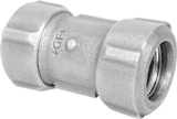 531e2693-d308-47c8-9bf2-8fa7f82d389e FISCHER GEORG FITTINGS 775102055 Primofit Kupplung kurz 6/4" verzinkt, für Gas Verpackungseinheit:1ST – Bild 1