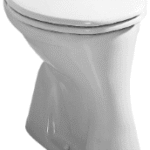 ALVA AQWCFS ALVA Una Stand-WC Flachspüler Abgang senkrecht, Weiß  Verpackungseinheit:1ST