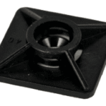 ALVA KBSOCK 19X19 SW Kabelbinder Klebesockel schwarz 19x19 mm für max. Kabelbinder-Breite 3,6 mm  Verpackungseinheit:100ST