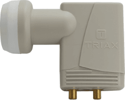 5602e55e-3950-42ac-a1f7-eb09d3f3f65f TRIAX 304872 Universal Twin LNB, 2 Ausgänge 2 Teilnehmer TTW 200 GOLD Verpackungseinheit:1ST – Bild 1