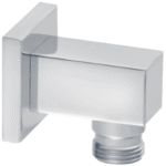 ALVA AQARAUWAB ALVA Aura Wandanschlussbogen 1/2" mit RV und Rosette, Chrom  Verpackungseinheit:1ST