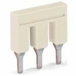 WAGO 2006-403 Kammbrücker 3-fach Nennstrom 41 A isoliert lichtgrau