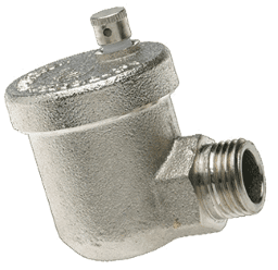 56261405-b2ec-4908-b2cd-8dc7578e90e1 ALVA ALKMINIECK ALVA Eckentlüfter für Heizkörper chrom 1/2" ohne Absperrventil Verpackungseinheit:1ST – Bild 1