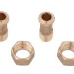 ALVA ACWAZAH5/4.3/4 ALVA Wasserzähler-Verschraubungs-Set, Innengewinde 1 1/4" x Außengewinde 3/4", Messing, Verpackungseinheit 2 Stück, für Österreich 0022402400001  Verpackungseinheit:1PAA