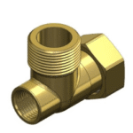 ALVA ALWTVE2 ALVA Eckverschraubung 2" ÜM-2"AG m.1/2"IG im Knie, oh. Red.  Verpackungseinheit:1ST