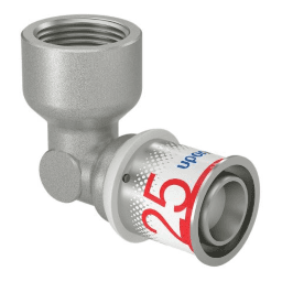 UPONOR 1070542 Uponor S-Press PLUS Winkelmuffe 25-Rp3/4″FT  Verpackungseinheit:1ST