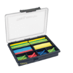 CIMCO 181690 Schrumpfschlauch-Set COLOUR in stabiler Sortimentsbox  Verpackungseinheit:1ST