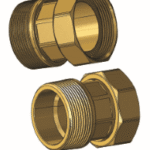 ALVA ALWTV5/4 ALVA MFH Verschraubungsset Set 5/4 "AG auf 5/4" IG/F, ohne Red.  Verpackungseinheit:1VPE