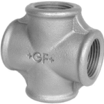 FISCHER GEORG FITTINGS 770180204 Kreuzstück Fig. 180 1/2" verzinkt  Verpackungseinheit:1ST