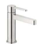 ALVA AQARELWTE ALVA Eleganta Waschtischarmatur m. Druckkn.-Garn., Höhe 17cm, Edelstahl  Verpackungseinheit:1ST
