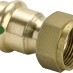 VIEGA 305 024 Viega Sanpress-Anschlussverschraubung mit SC-Contur Rotguss oder Siliziumbronze, Modell 2263 VdS-Zulassung d: 35 G: 2 2263 Verpackungseinheit:1ST