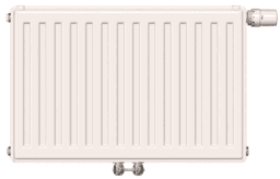 VOGEL&NOOT F1H220601801000 VN-T6-Mittenanschlussheizkörper 22VM 600x1800mm weiß Verpackungseinheit:1ST