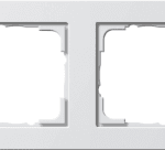 GIRA 021229 Rahmen 2fach E2 reinweiß glänzend  Verpackungseinheit:1ST