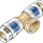 KE KELIT 730240E02 KE KELIT KMP447X KELOX-PROTEC CLIX T-Stück mit Abgang IG 25x1/2 Zoll KMP447X Verpackungseinheit:1ST