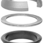 FISCHER GEORG FITTINGS 775958841 Primofit Dichtsatz Fig.958841 Blei schwarz  Verpackungseinheit:1ST