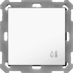 MDT SCN-RTR55O.01 KNX 55 x 55 mm Objektregler reinweiß glänzend Up  Verpackungseinheit:1ST