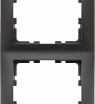 BERKER 10129949 S.1 Rahmen 2fach anthrazit matt  Verpackungseinheit:1ST
