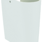 ALVA AQKEBEHSF ALVA Bela Halbsäule für Waschtische flache Ausführung, Weiß  Verpackungseinheit:1ST