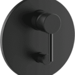 ALVA AQARIDSTW.2S ALVA Idea 1.0 Wannenarmatur UP Sichtteil inkl. UP-Körper, Schwarz Matt  Verpackungseinheit:1ST