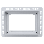 REHAU 18964211903 MEPA Einbaurahmen Betätigungsplatten Typ II, Weiß  Verpackungseinheit:1ST