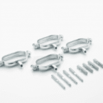 ALVA ALDUOSCHE20 ALVA DuoSolar Ovalschelle für Rohr DN20 (4 Stk.)  Verpackungseinheit:1PAK