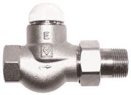 5ebb07e0-34dc-4936-a069-8f9e5d9c6876 HERZ 1772302 Herz-TS-E Hzg.Regulierventil Fig.7723(02) 3/4" D-Form Verpackungseinheit:1ST – Bild 1