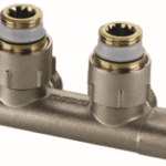 SIMPLEX F10077 FL Umlenkstück Eck E1/50, G3/4i x G3/4a MS vern. m. Nippel  Verpackungseinheit:1ST