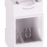 LEGRAND 412950 Hutschienenadapter DX3 MSC, 2,5 TE, Grau , für den Einbau von 2-moduligen Mosaic  Verpackungseinheit:1ST