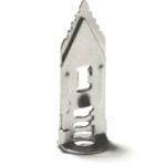 SCHNABL 9080 Plattendübel 30 mm für Befestigung auf Gipskarton und Heraklith PD 1 Verpackungseinheit:100ST