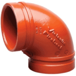 VICTAULIC F00010020ZZR000 60.3 mm/2" No. 001 90° Bogen Firelock Rot  Verpackungseinheit:1ST