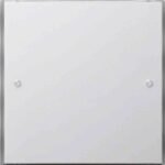 GIRA 2021112 KNX Tastsensor 3 Basis 1-fach, Flächenschalter reinweiß