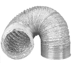 60508509-bab9-402b-b102-206135d4dfb9 ALVA ALISODEC100 ALVA Aluschlauch vollflexibel DN102, 25mm isol., Länge 10 m Verpackungseinheit:1ST – Bild 1