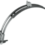 DEHN 204109 Dachleitungshalter verstellbar NIRO m. DEHNsnap H 16mm K-grau f. Rd 8mm DLH DS 8 H16 FG180.280 GR V2A Verpackungseinheit:1ST