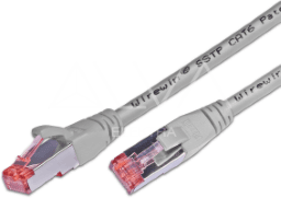 611058b8-b457-4529-afc3-8fc28d6e29a3 ALVA PK-KAT6 3.0 KAT.6 Patchkabel, S/FTP, LSOH, Lifetime Warranty, 3m, grau Verpackungseinheit:1ST – Bild 1