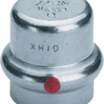 VIEGA 643 621 Viega Prestabo-Kappe mit SC-Contur Stahl unlegiert, verzinkt, Modell 1156 VdS-Zulassung d: 35 1156 Verpackungseinheit:1ST