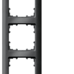 SIEMENS 5TG25536 Rahmen 3fach DELTA line, carbonmetallic 5TG2553-6 Verpackungseinheit:1ST