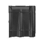 ALVA AL1000TCC1S ALVA PV Dach Ziegelersatzplatte Concreto Schwarzgrau  Verpackungseinheit:1ST