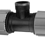 PLASSON 7140-025.02 Plasson T-Stück 7140 3/4"x1/2" (da 25mm)  Verpackungseinheit:1ST