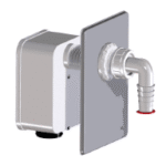 HUTTERER & LECHNER HL4000.1 HL4000.1 - Komplettierset mit Einzelanschluss passend zu Waschgeräte-UP-Siphon HL4000.0 4000,1 Verpackungseinheit:1ST