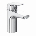 IDEAL-STANDARD B1713AA Ideal Standard Waschtischarmatur Ceraflex, 5 l/min., mit Ablaufgarnitur, Ausladung 110mm, Chrom  Verpackungseinheit:1ST